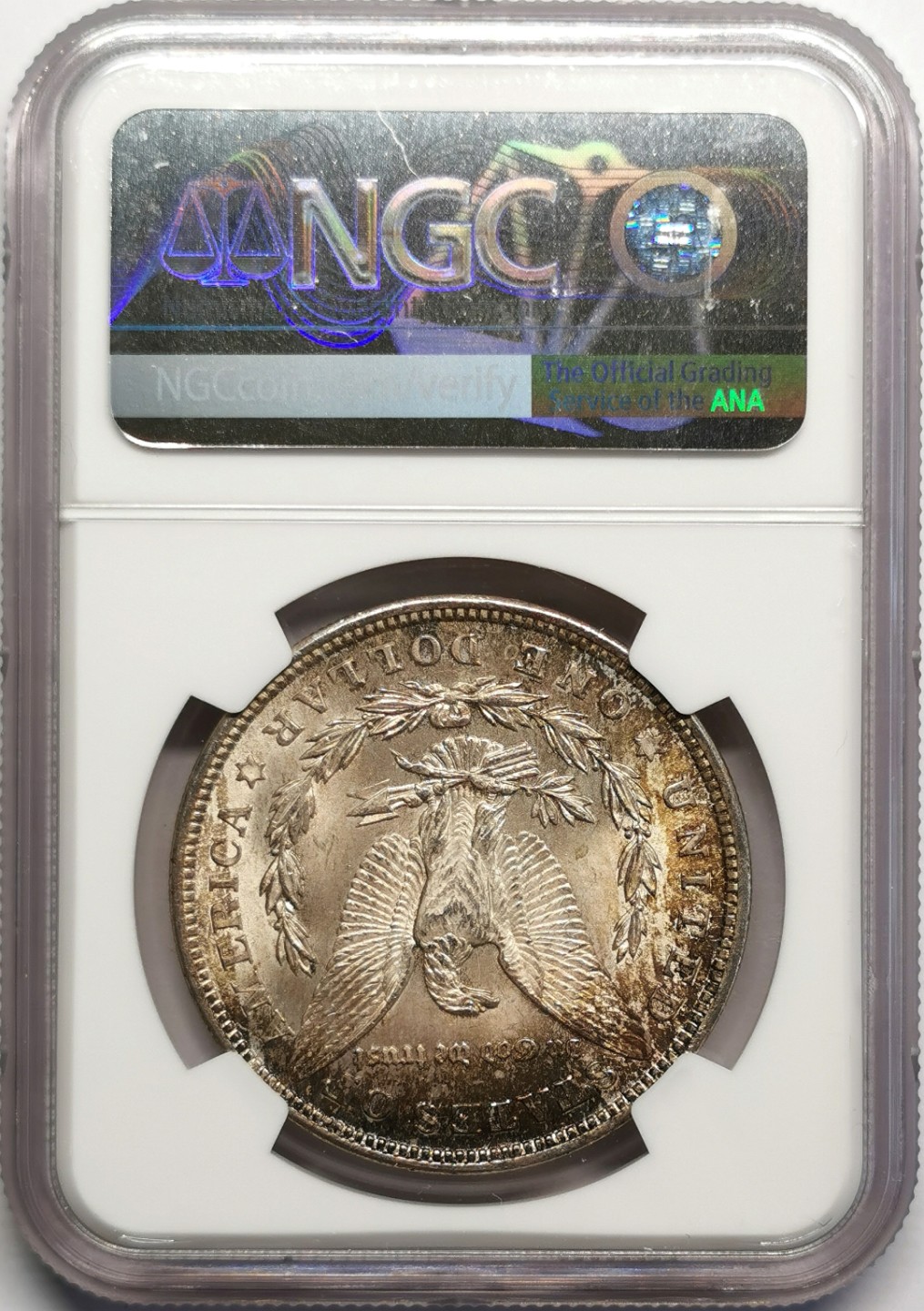 凡希社世界钱币微拍第二百三十期 1921美国摩根壹元NGC-MS64