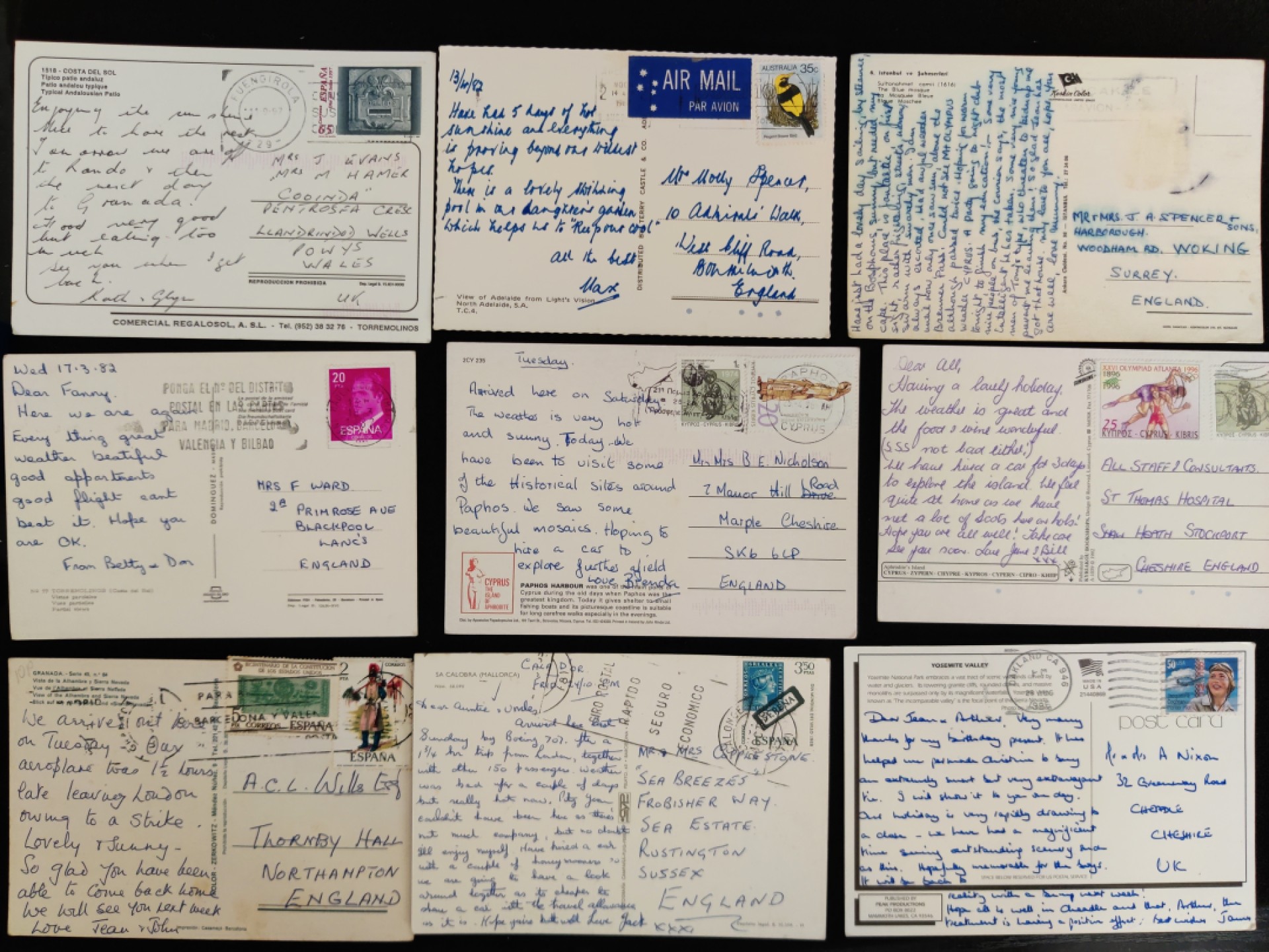 全场0元起拍 第36期 咸鱼国勋章拍卖专场 3月8日（周三）下午6：00开始 各国明信片一组带邮票