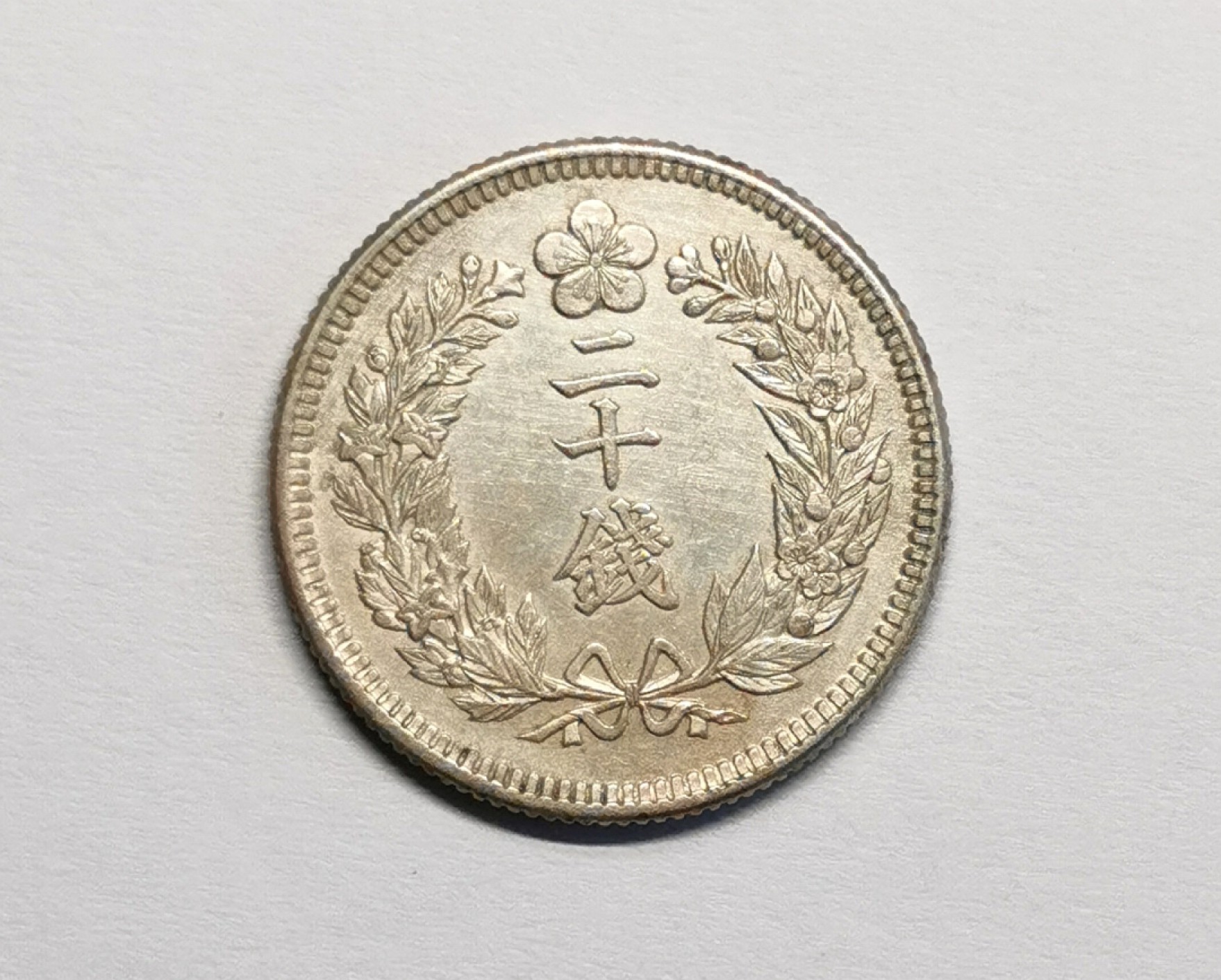 凡希社世界钱币微拍第二百三十期 光武十年二十钱XF