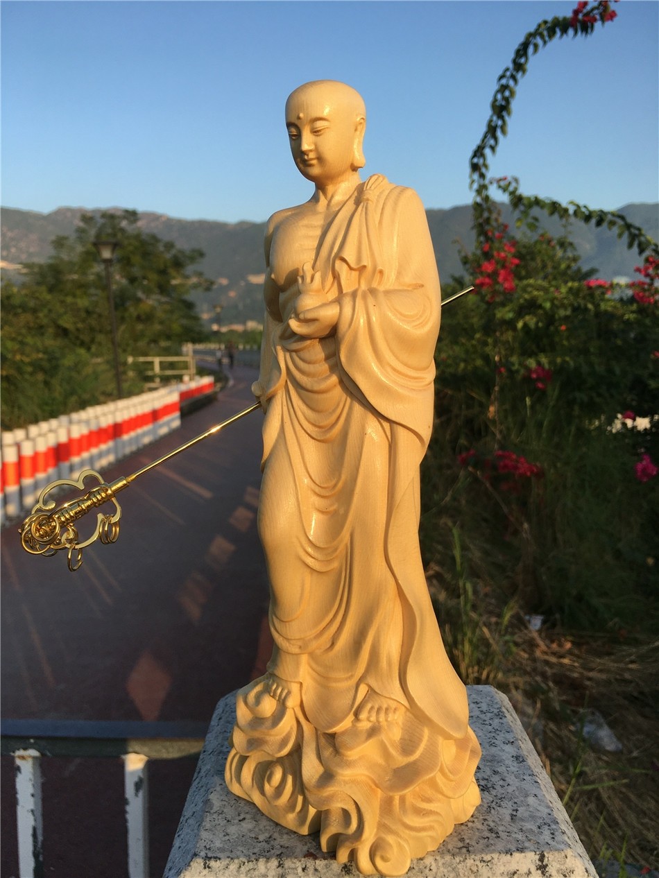 黄杨木雕地藏王菩萨像悟空老子精雕摆件家居客厅装饰品文玩工艺品 黄杨木雕地藏王菩萨像悟空老子精雕摆件家居客厅装饰品文玩工艺品