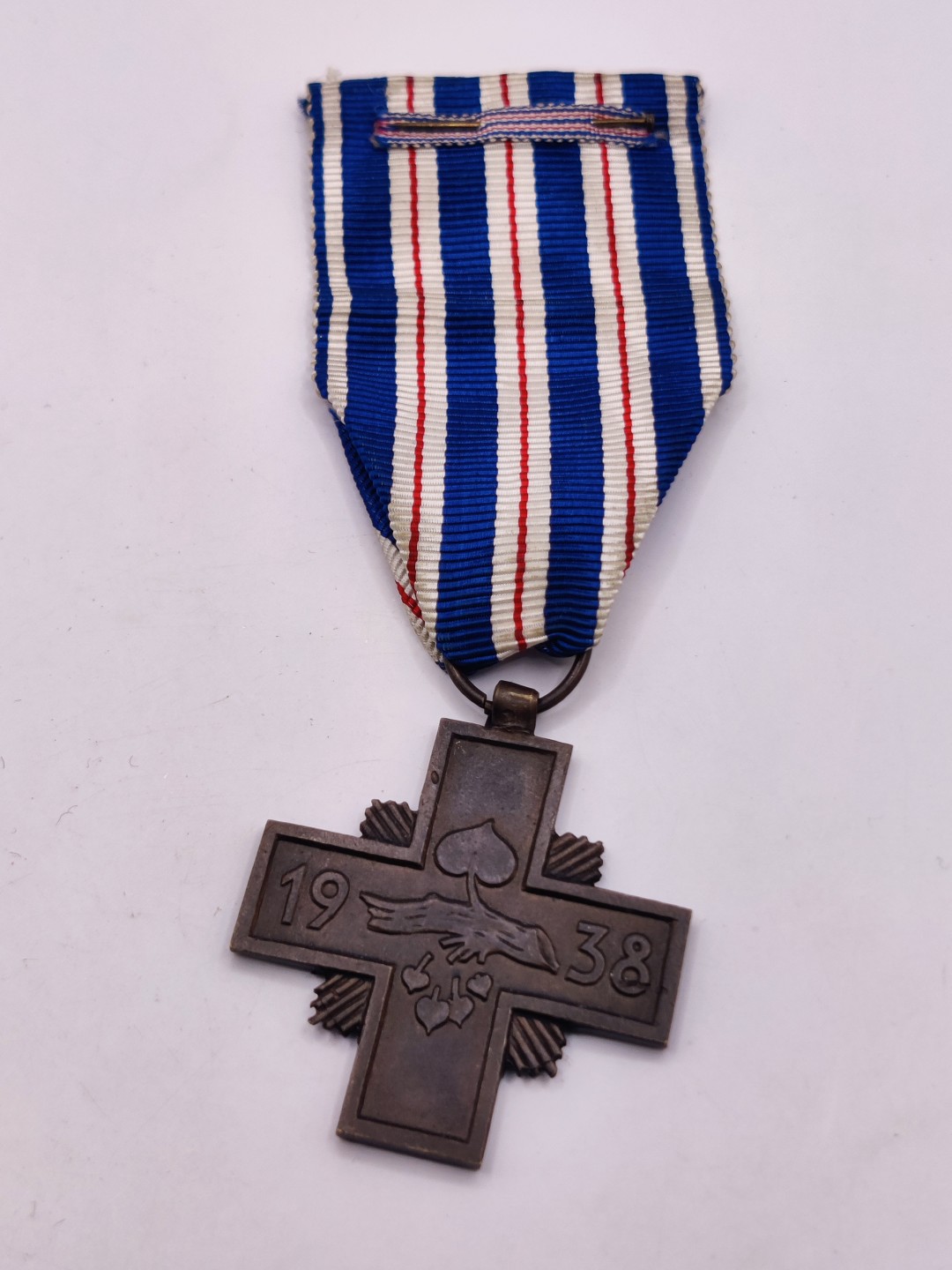 全场0元起拍 第36期 咸鱼国勋章拍卖专场 3月8日（周三）下午6：00开始 捷克斯洛伐克1938苏台德地区危机忠诚服役奖章+