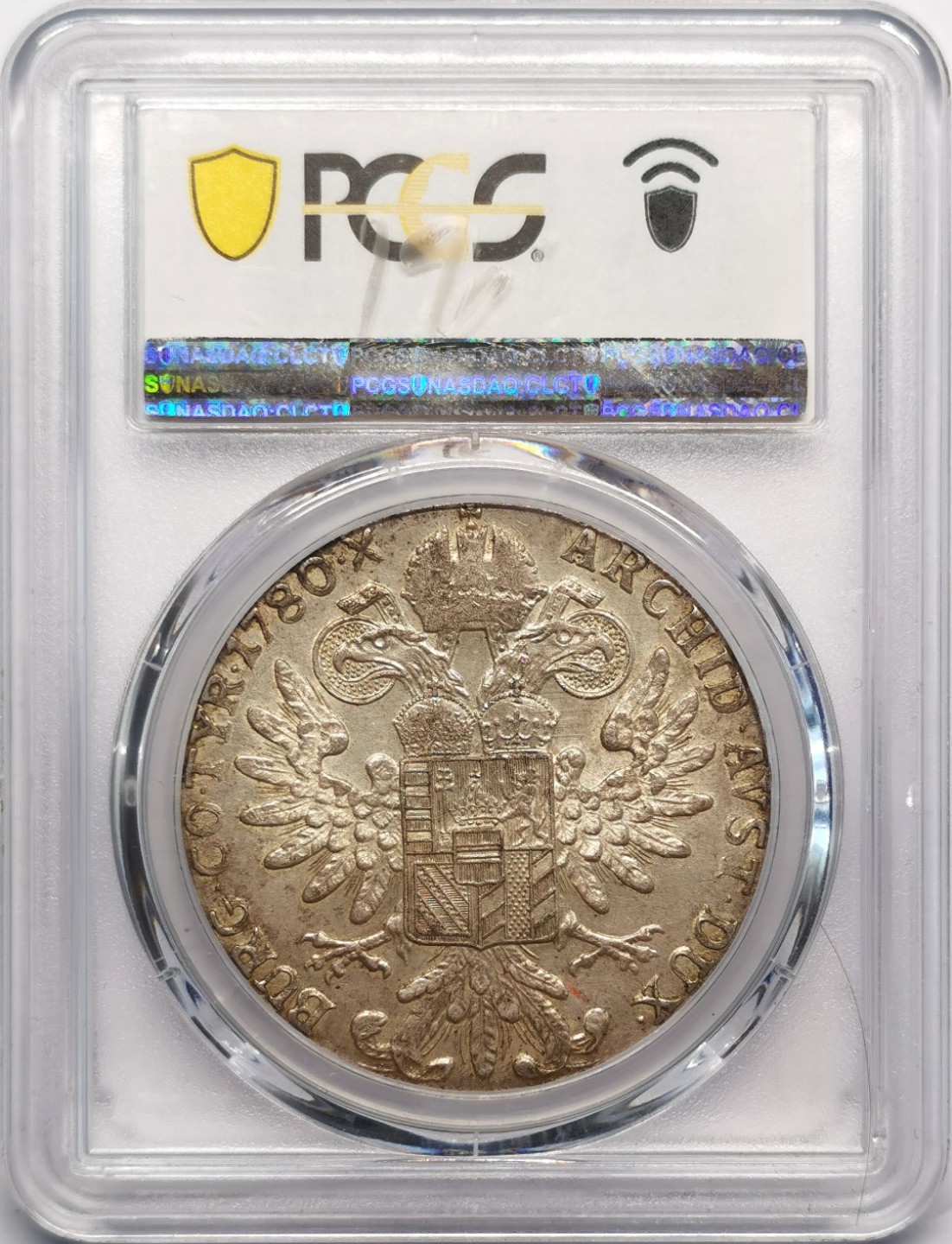 凡希社世界钱币微拍第二百三十期 1780奥地利特蕾莎泰勒PCGS-AU55后铸