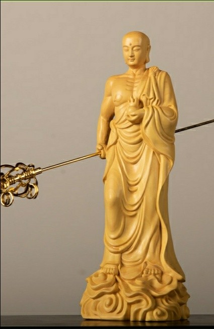 黄杨木雕地藏王菩萨像悟空老子精雕摆件家居客厅装饰品文玩工艺品 黄杨木雕地藏王菩萨像悟空老子精雕摆件家居客厅装饰品文玩工艺品