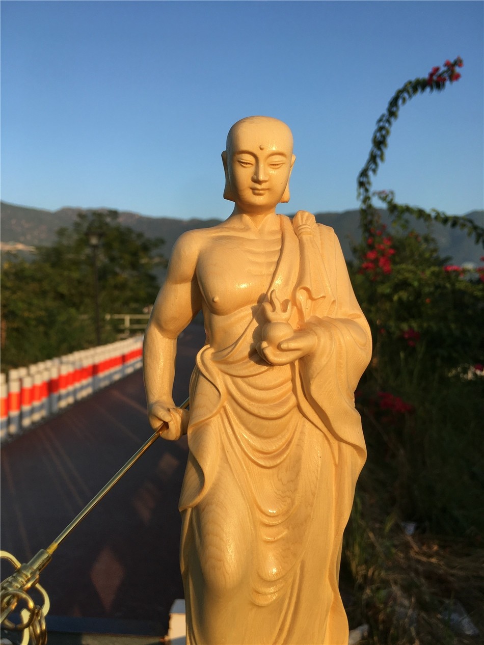 黄杨木雕地藏王菩萨像悟空老子精雕摆件家居客厅装饰品文玩工艺品 黄杨木雕地藏王菩萨像悟空老子精雕摆件家居客厅装饰品文玩工艺品