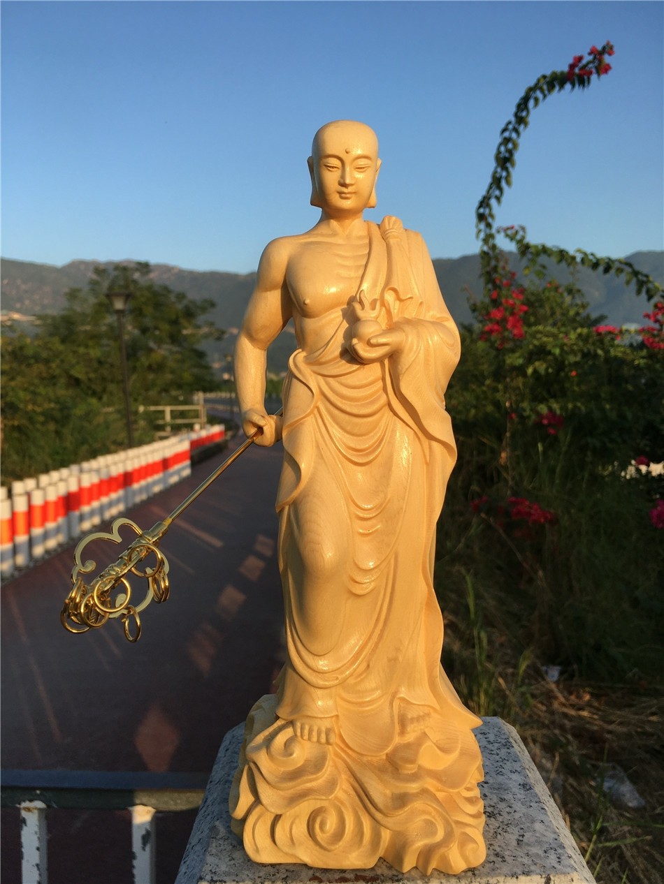 黄杨木雕地藏王菩萨像悟空老子精雕摆件家居客厅装饰品文玩工艺品 黄杨木雕地藏王菩萨像悟空老子精雕摆件家居客厅装饰品文玩工艺品