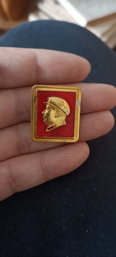 红色收藏专场——书籍、徽章、杂项 - 毛章，稀有侧脸军帽