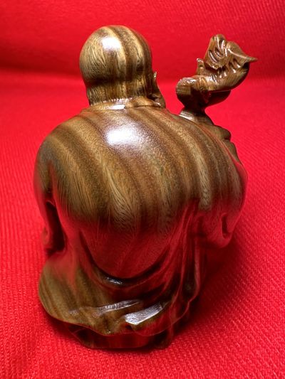 手串木器杂件｜拍卖专场 绿檀木｜精雕精工“福禄寿之寿”手把件｜陈设摆件