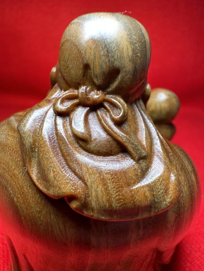 手串木器杂件｜拍卖专场 绿檀木｜精雕精工“福禄寿之福”手把件｜陈设摆件