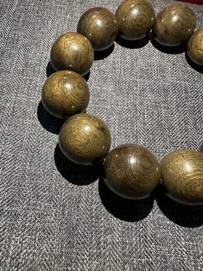手串木器杂件｜精选拍卖专场 金丝楠木｜阴沉木｜20mm佛珠念珠手串