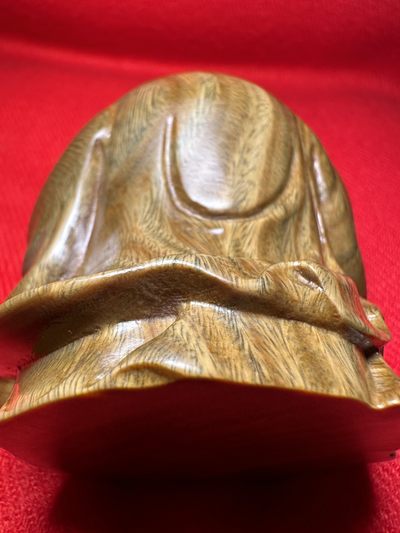 手串木器杂件｜拍卖专场 绿檀木｜精雕精工“福禄寿之寿”手把件｜陈设摆件