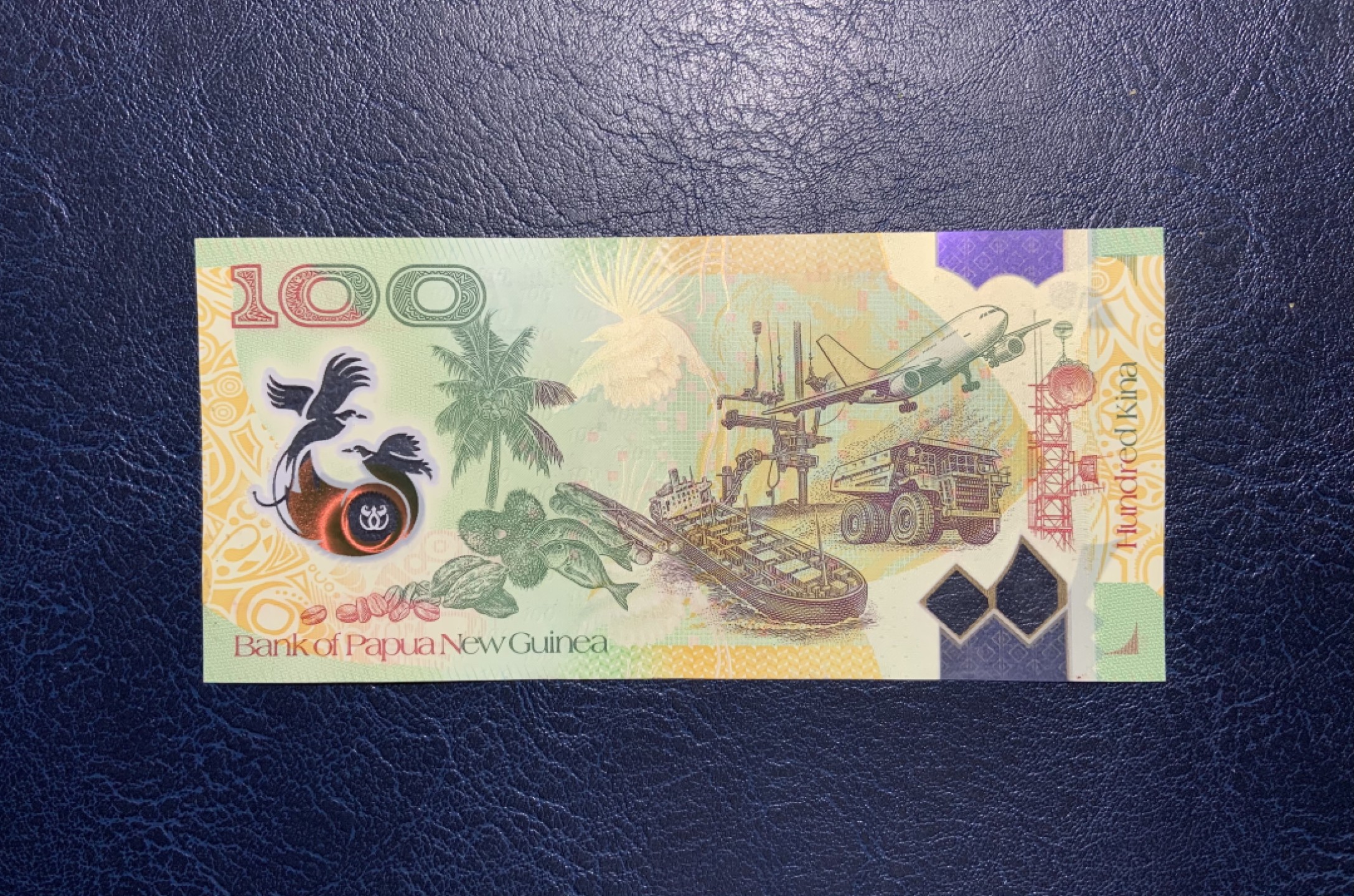 收藏联盟Quantum Auction 第238期拍卖 巴布新几内亚2018年100基纳纪念钞 品相如图