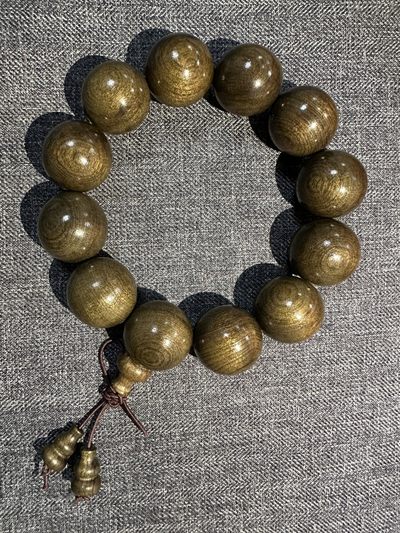 手串木器杂件｜精选拍卖专场 金丝楠木｜阴沉木｜20mm佛珠念珠手串