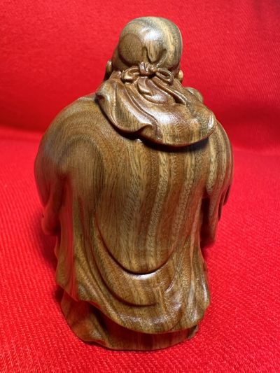 手串木器杂件｜拍卖专场 绿檀木｜精雕精工“福禄寿之福”手把件｜陈设摆件