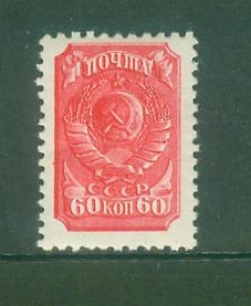 苏联 1939年国徽 1枚新