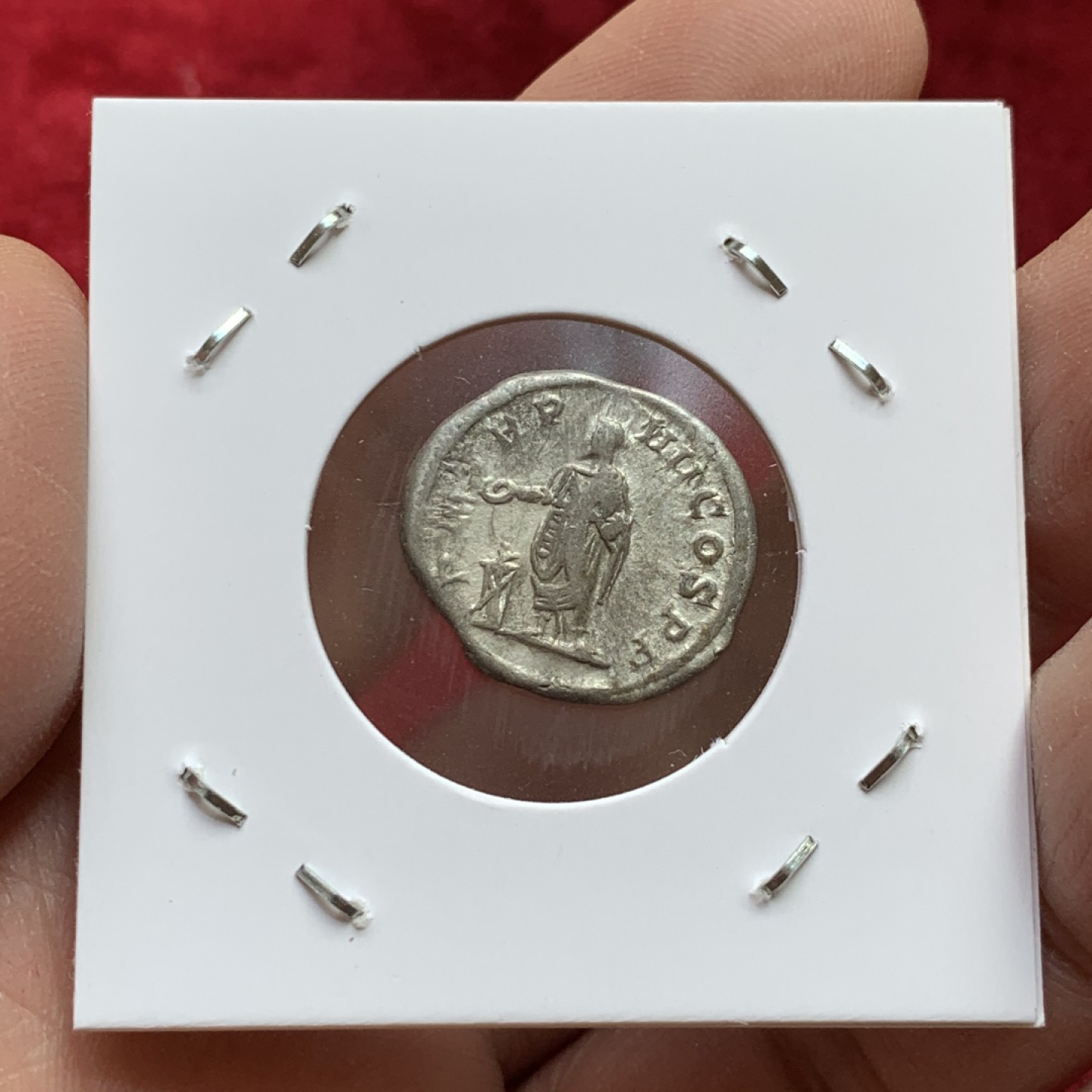 《竞宝斋》第141场-周日，周一 2场 (全场包邮) 公元222-235年 古罗马亚历山大·塞维鲁银币 2.92克