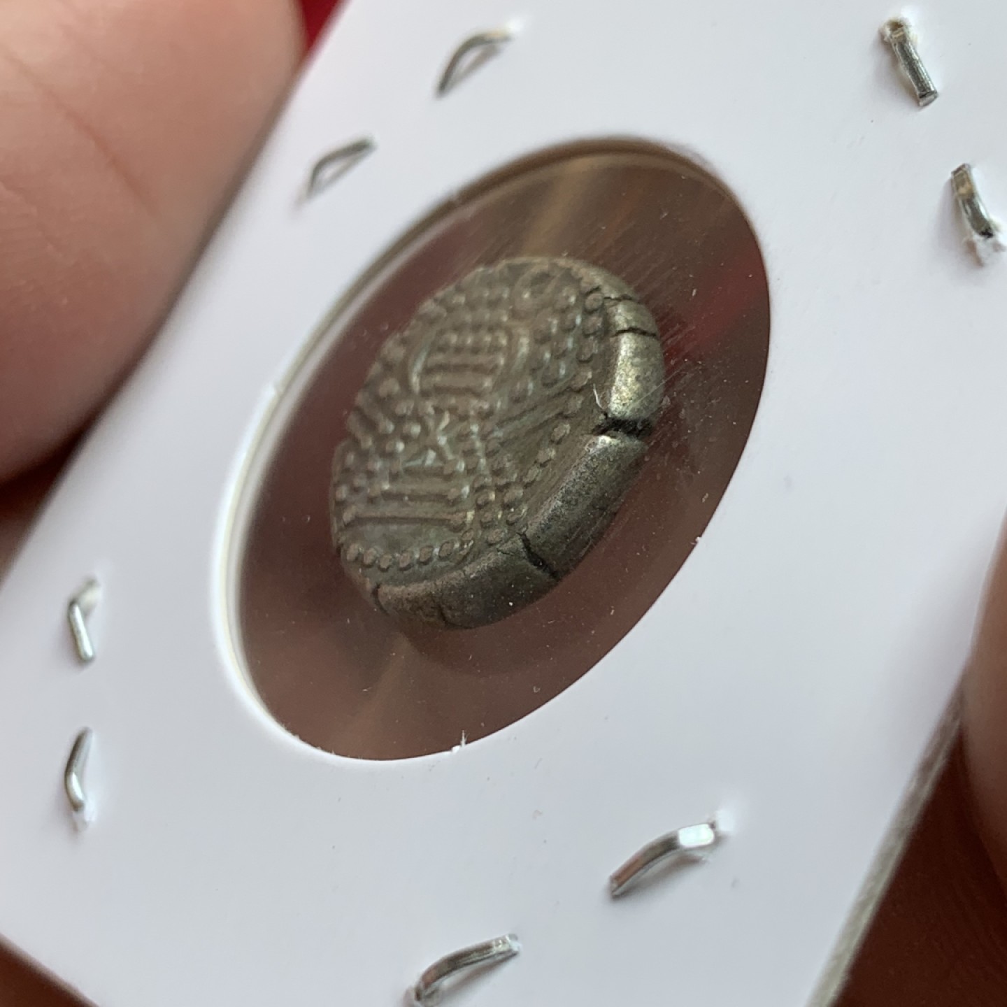 《竞宝斋》第141场-周日，周一 2场 (全场包邮) 公元950-1050年 后遮娄其王朝银币 4.16克