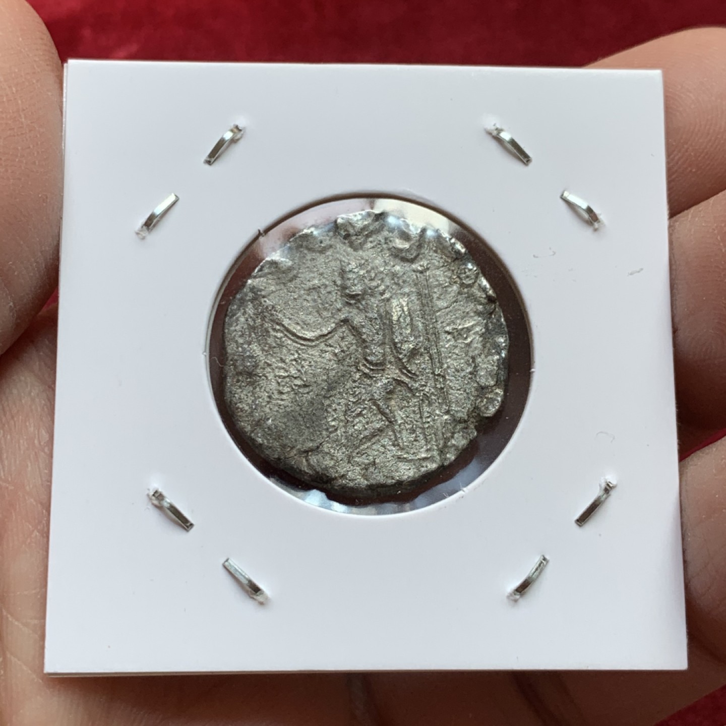 《竞宝斋》第141场-周日，周一 2场 (全场包邮) 公元1世纪左右 印度-希腊王国银币 8.09克