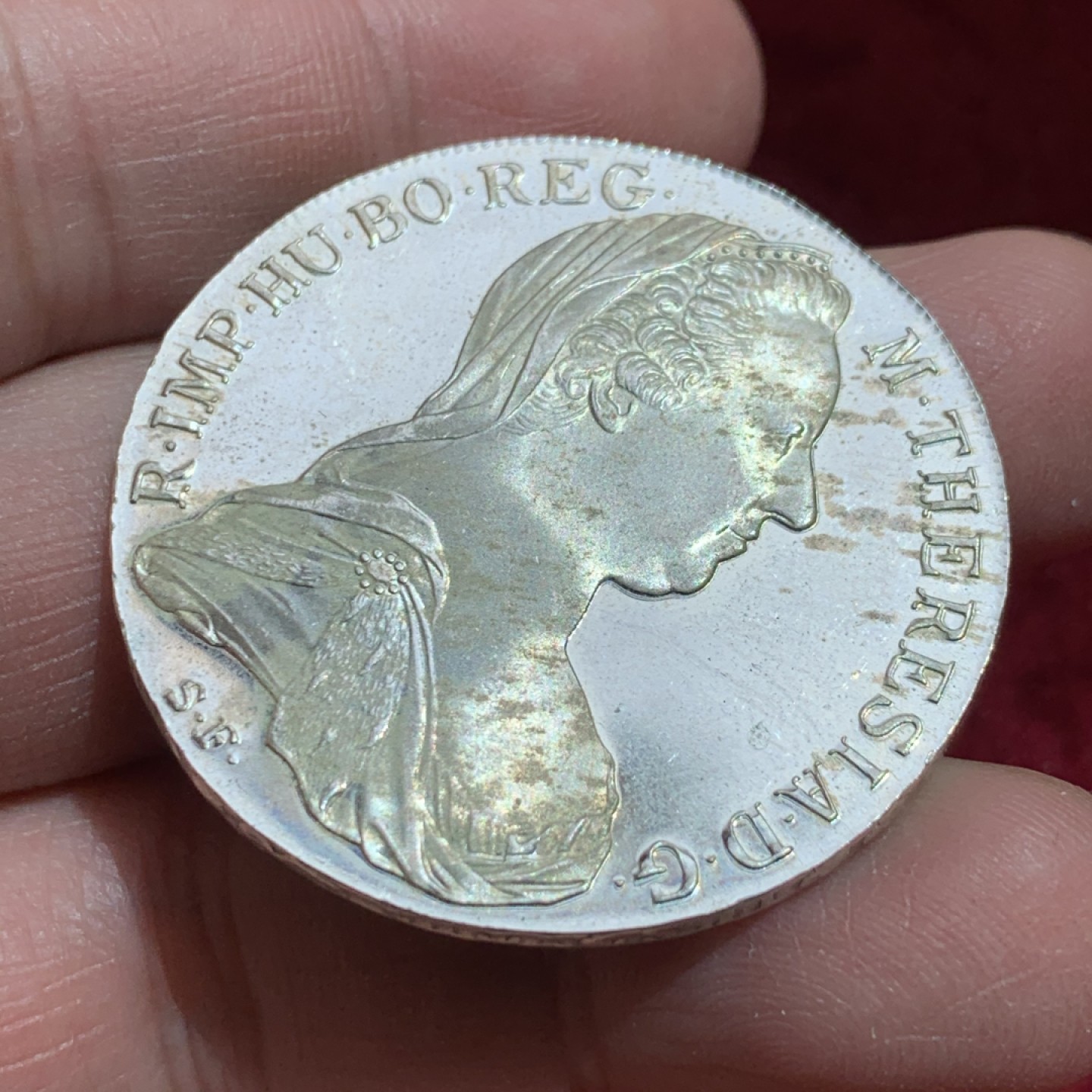 《竞宝斋》第141场-周日，周一 2场 (全场包邮) 奥地利1780年 后铸 精制大奶妈1泰勒 非常漂亮