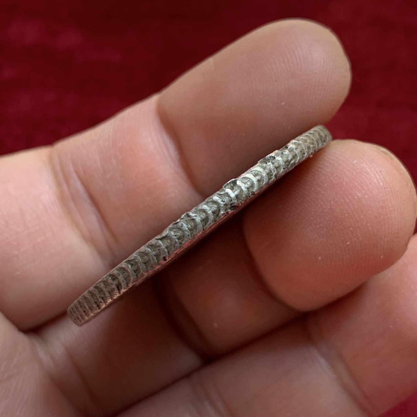 《竞宝斋》第141场-周日，周一 2场 (全场包邮) 墨西哥 1841年 早期 鹰洋 大银币 原味包浆 细节见图