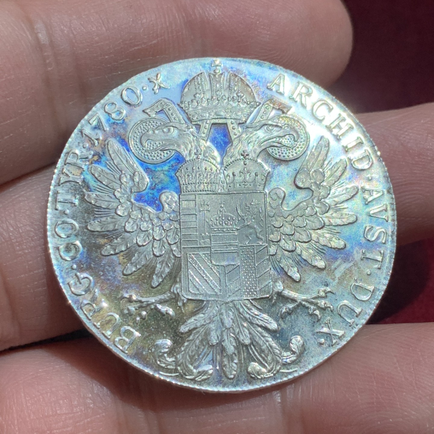 《竞宝斋》第141场-周日，周一 2场 (全场包邮) 奥地利1780年 后铸 精制大奶妈1泰勒 非常漂亮