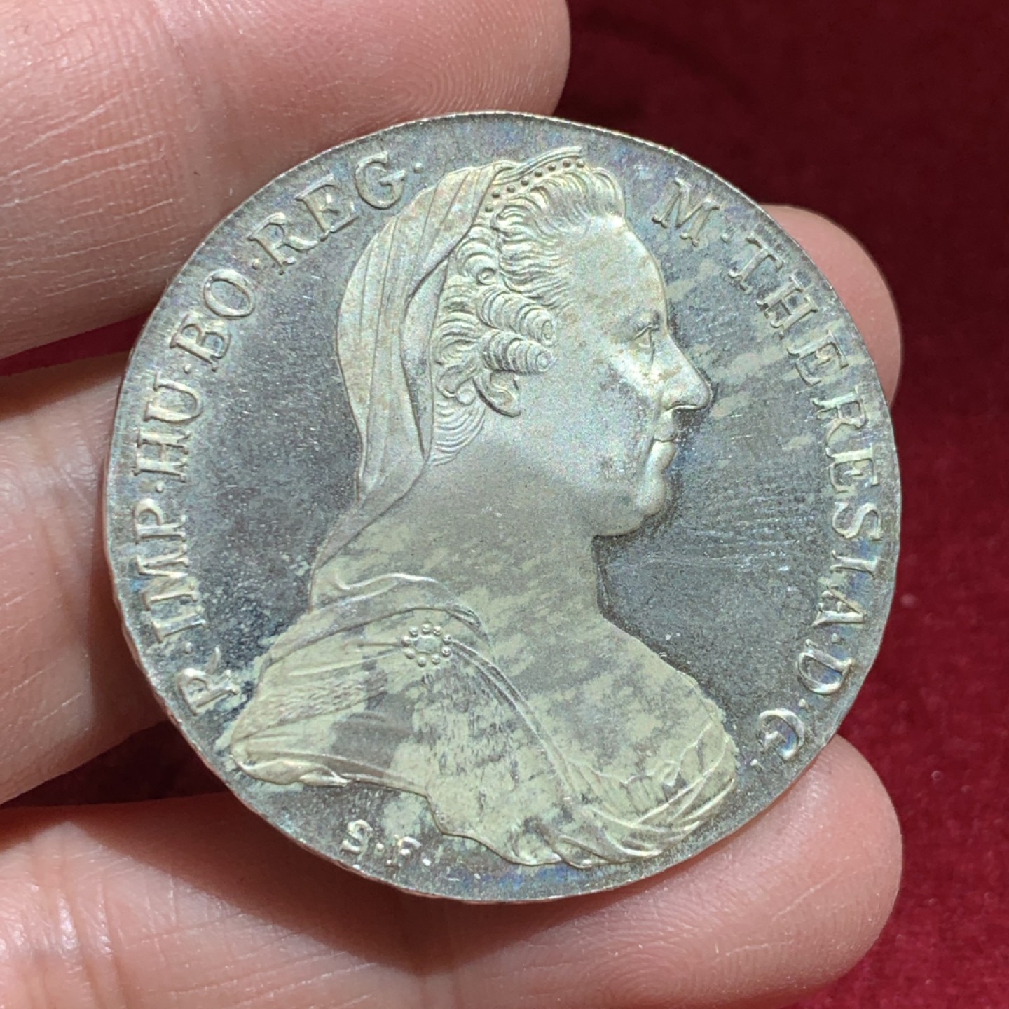 《竞宝斋》第141场-周日，周一 2场 (全场包邮) 奥地利1780年 后铸 精制大奶妈1泰勒 非常漂亮