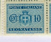 杂票 - 意大利 1945年 欠资 国徽1枚新（10C）