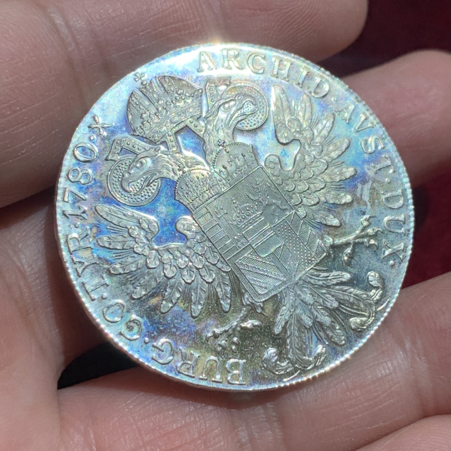 《竞宝斋》第141场-周日，周一 2场 (全场包邮) 奥地利1780年 后铸 精制大奶妈1泰勒 非常漂亮