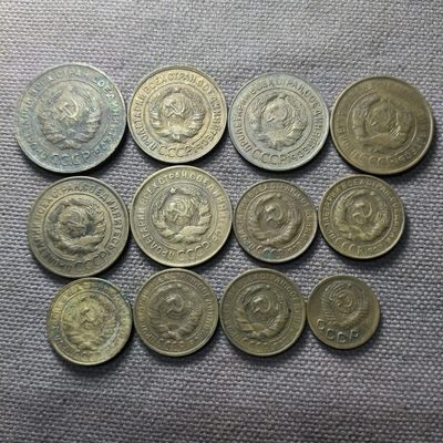 第四十三期 三月第四拍 - 3.4.51苏联早年份铜币一组