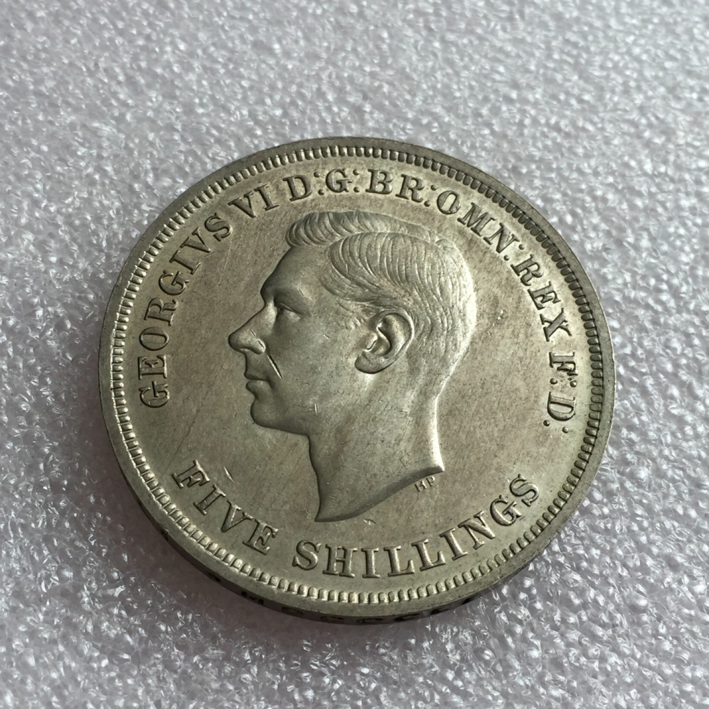 方圆集藏首期专场 9803-英国1951年乔治六世马剑克朗