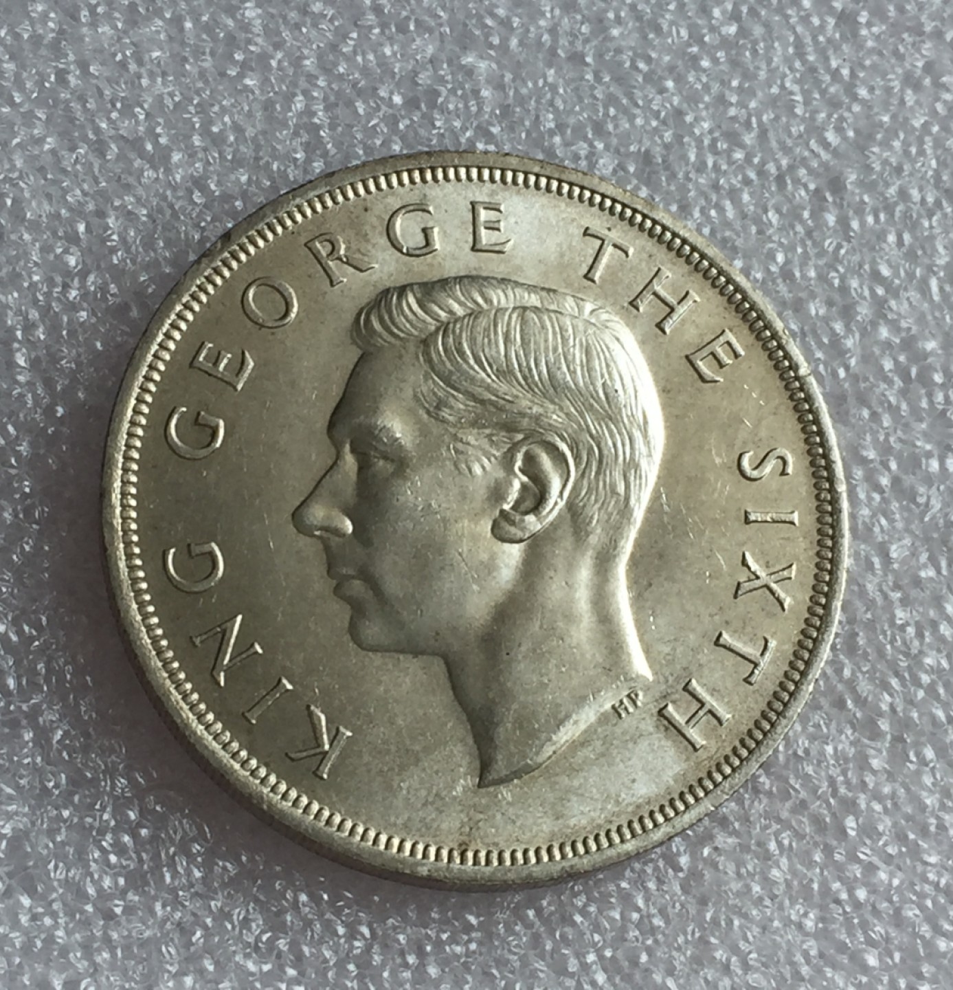 方圆集藏首期专场 9835-新西兰1949年乔治六世1克朗银币