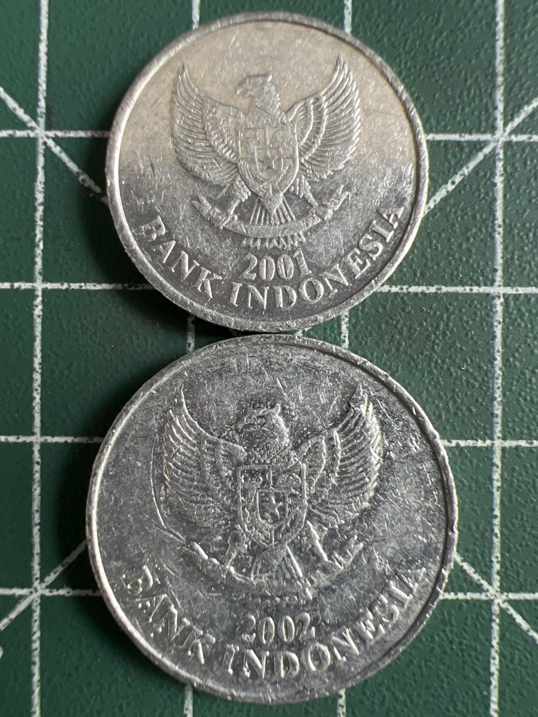 泡泡堂第244期  世界硬币 （无押金，无佣金，捡漏，全场20包邮，偏远地区除外，接收代拍业务） 印尼一对