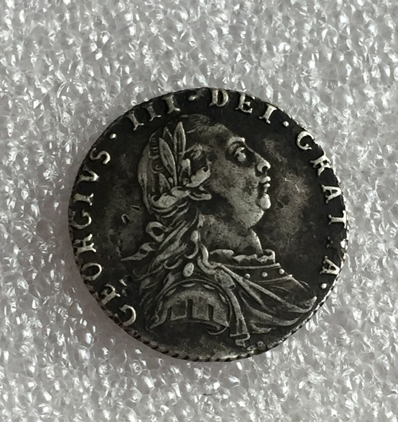 方圆集藏首期专场 9860-英国1787年乔治三世6便士银币