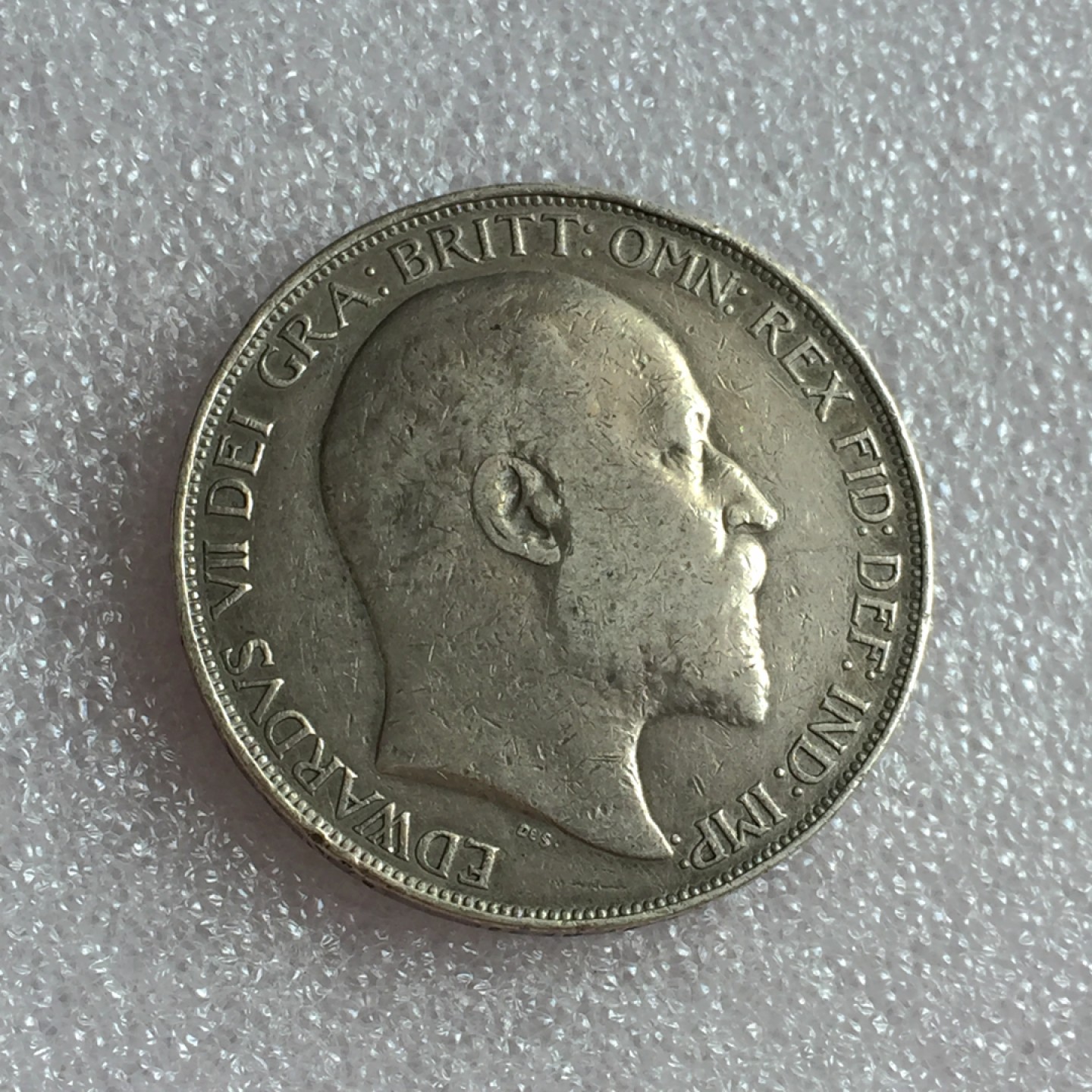 方圆集藏首期专场 9817-英国1902年爱德华七世马剑克朗银币