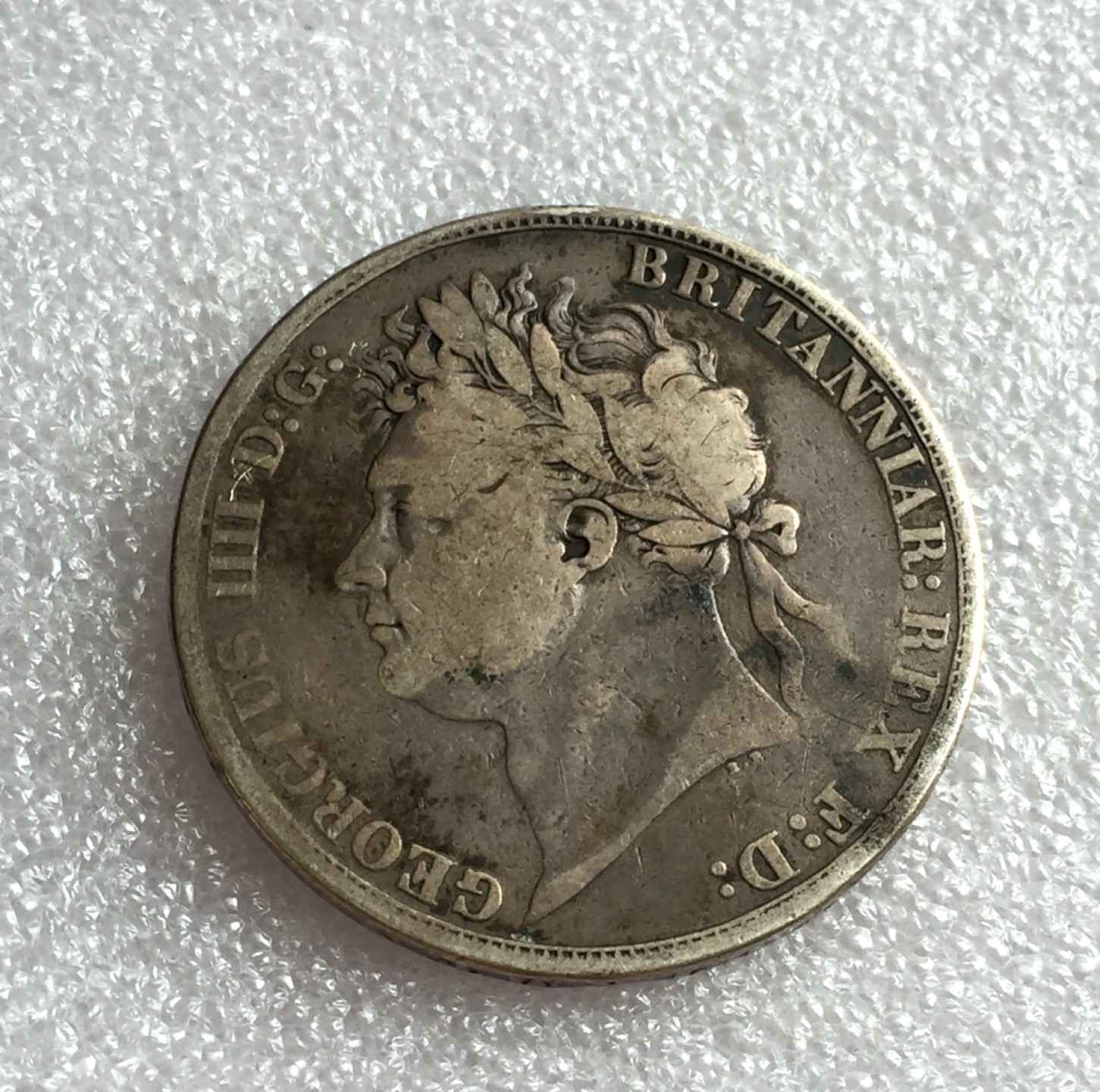 方圆集藏首期专场 9808-英国1822乔治四世马剑银币