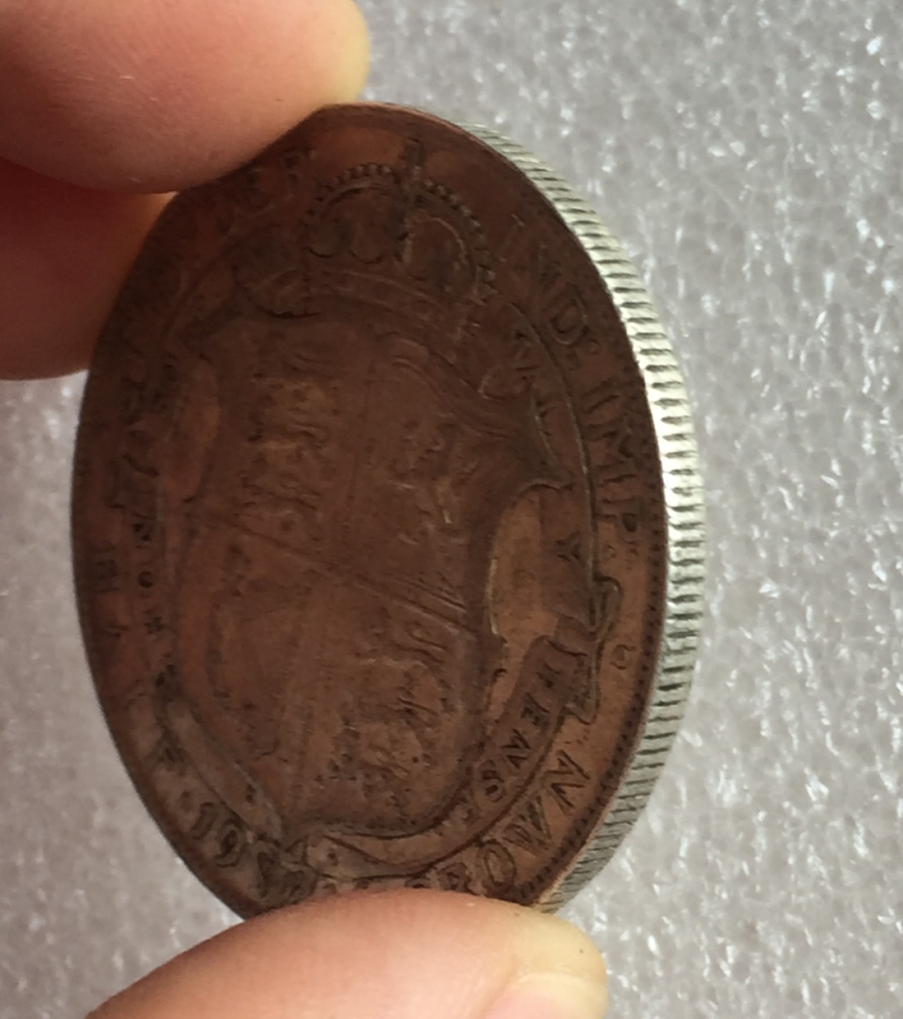 方圆集藏首期专场 9866-英国1917年乔治五世半克朗银币