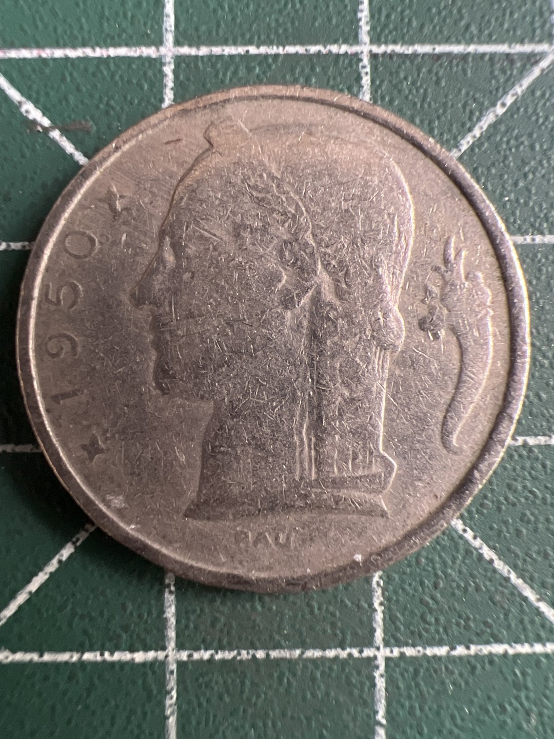 泡泡堂第244期  世界硬币 （无押金，无佣金，捡漏，全场20包邮，偏远地区除外，接收代拍业务） 比利时5法