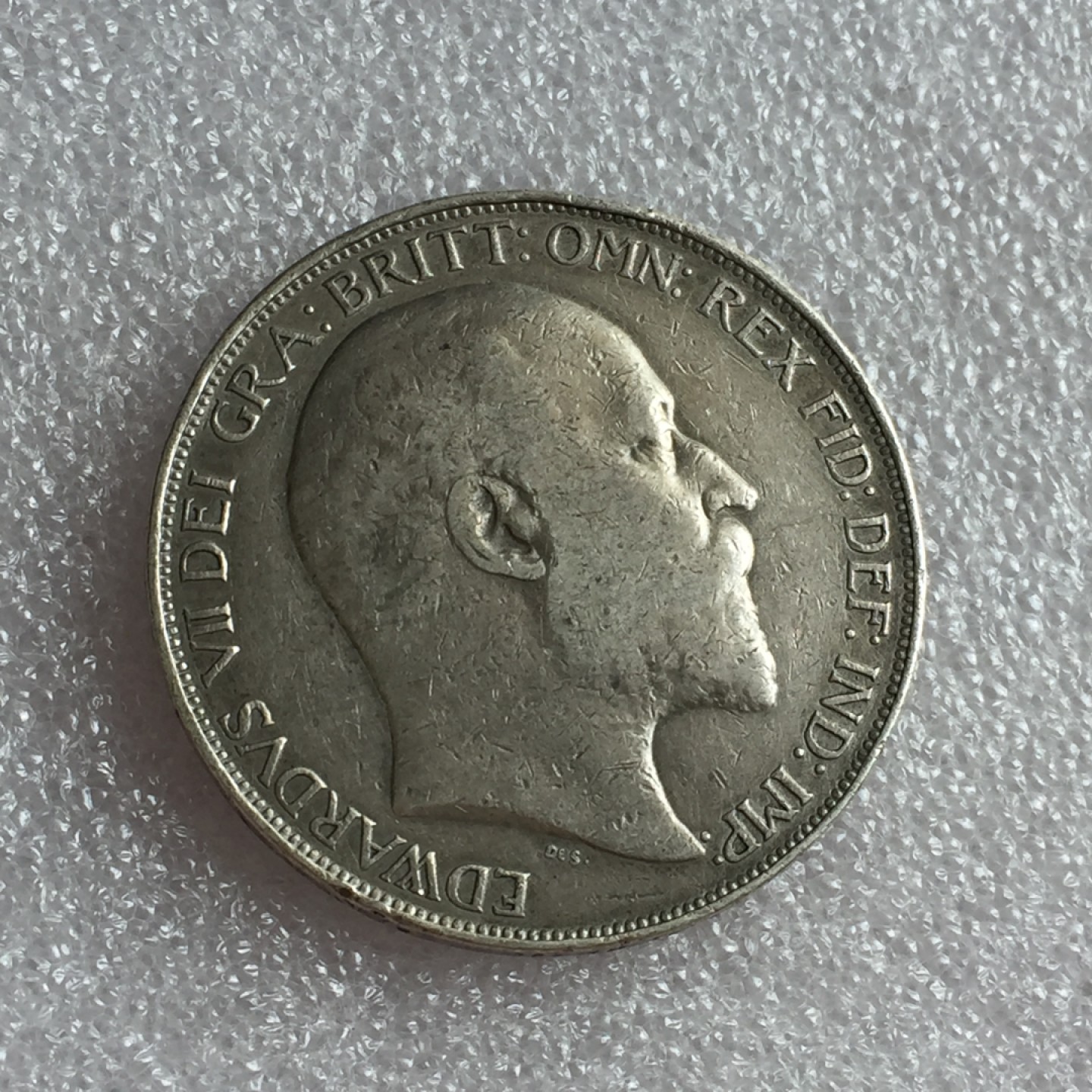 方圆集藏首期专场 9817-英国1902年爱德华七世马剑克朗银币