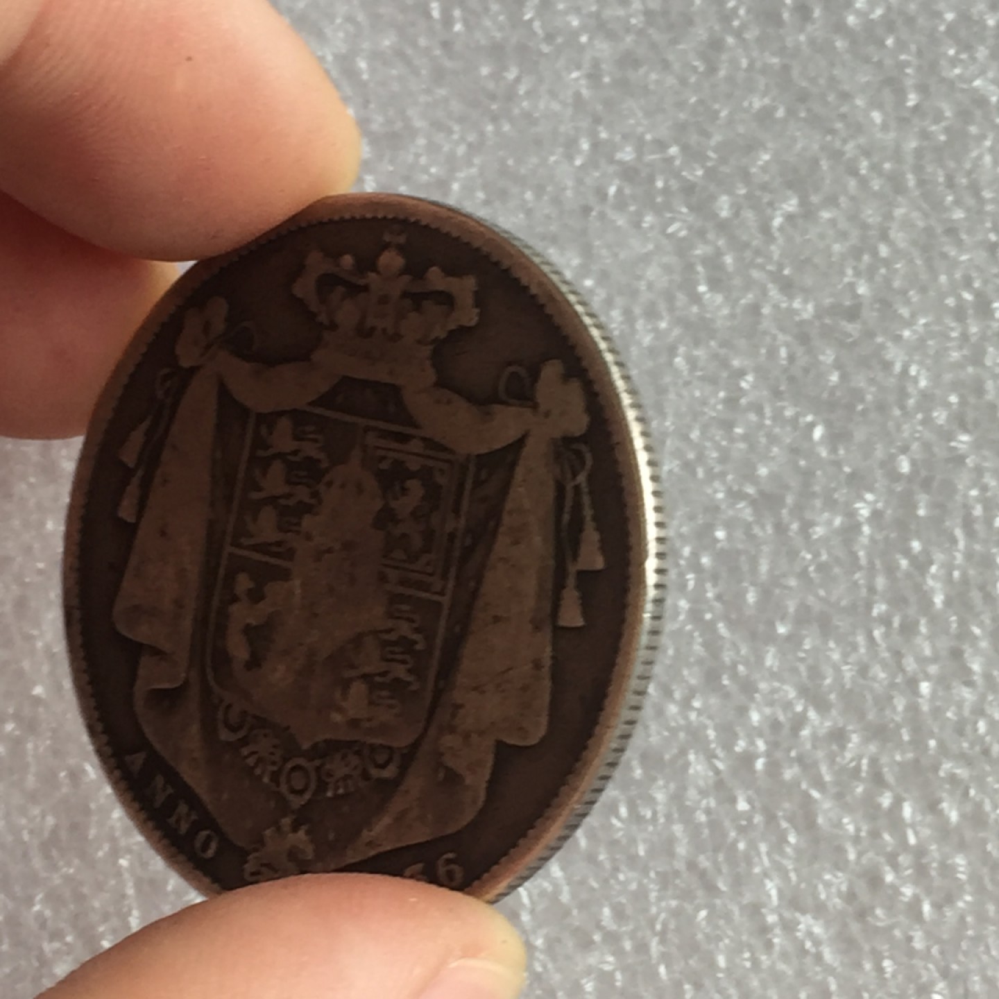 方圆集藏首期专场 9863-英国1836威廉四世半克朗银币