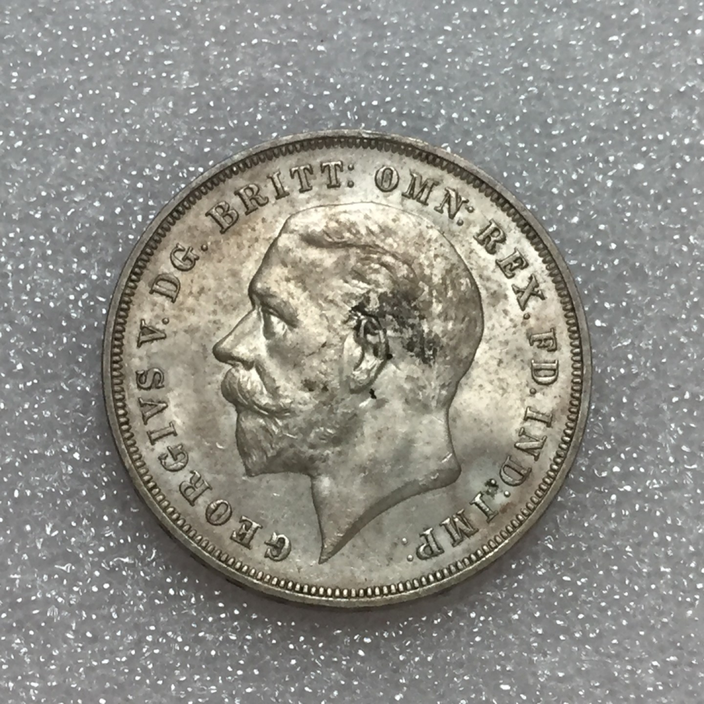 方圆集藏首期专场 9873-英国1935年乔治五世马剑银币