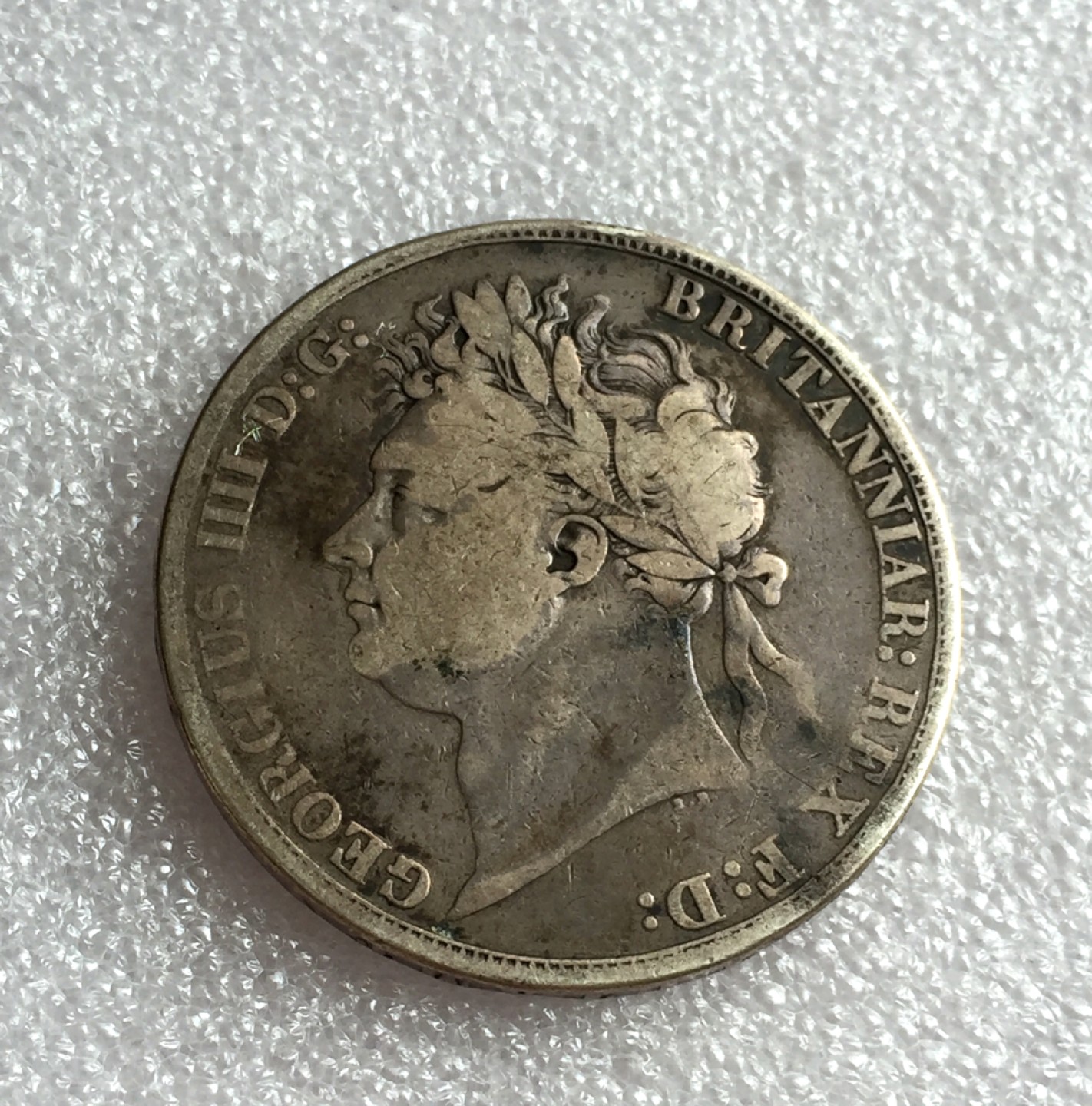 方圆集藏首期专场 9808-英国1822乔治四世马剑银币