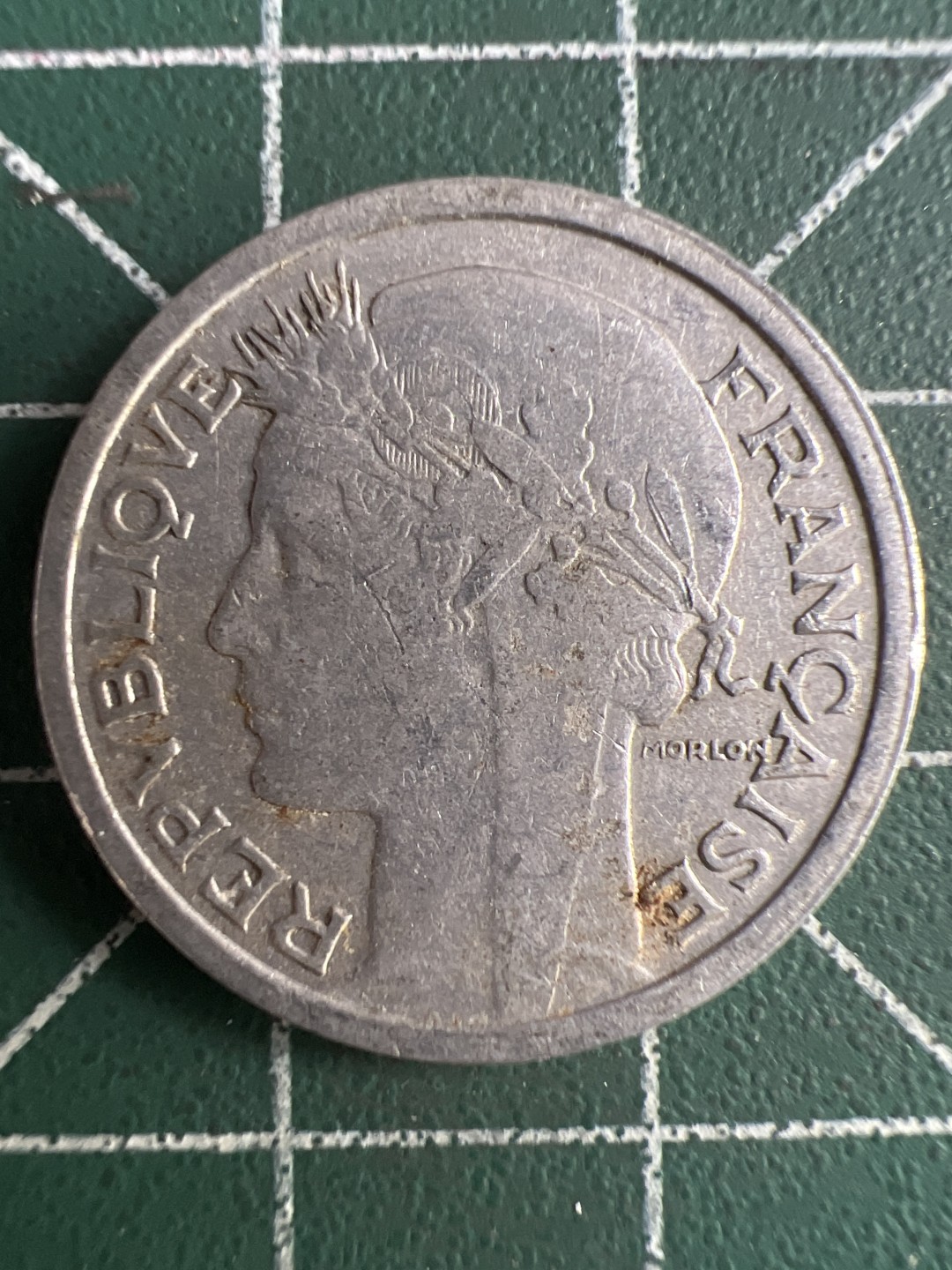 泡泡堂第244期  世界硬币 （无押金，无佣金，捡漏，全场20包邮，偏远地区除外，接收代拍业务） 法国谷物女神头像1法郎