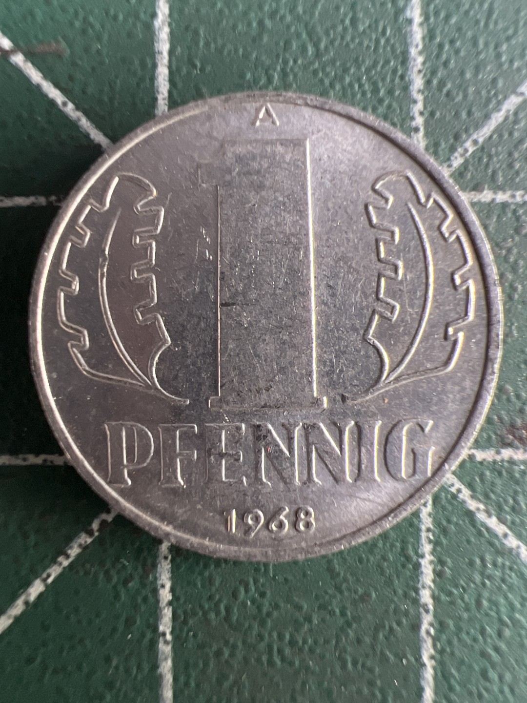 泡泡堂第244期  世界硬币 （无押金，无佣金，捡漏，全场20包邮，偏远地区除外，接收代拍业务） 东德一芬尼