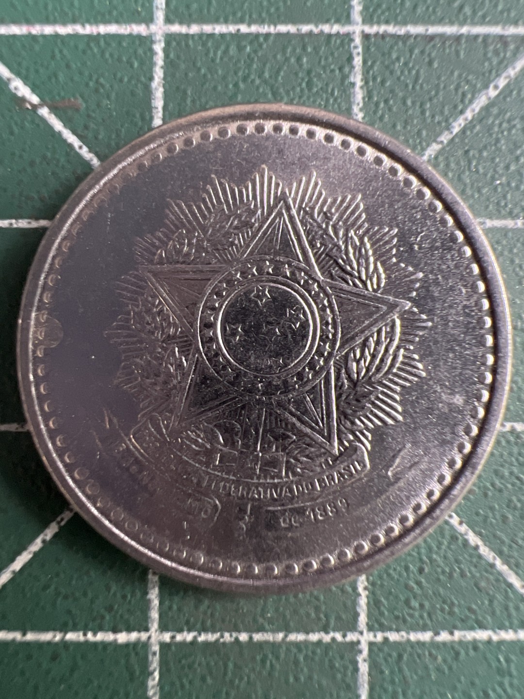 泡泡堂第244期  世界硬币 （无押金，无佣金，捡漏，全场20包邮，偏远地区除外，接收代拍业务） 巴西1克鲁塞罗