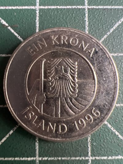 泡泡堂第300期  世界硬币 （无押金，捡漏，全场20包邮，偏远地区除外，接收代拍业务） - 冰岛一克朗