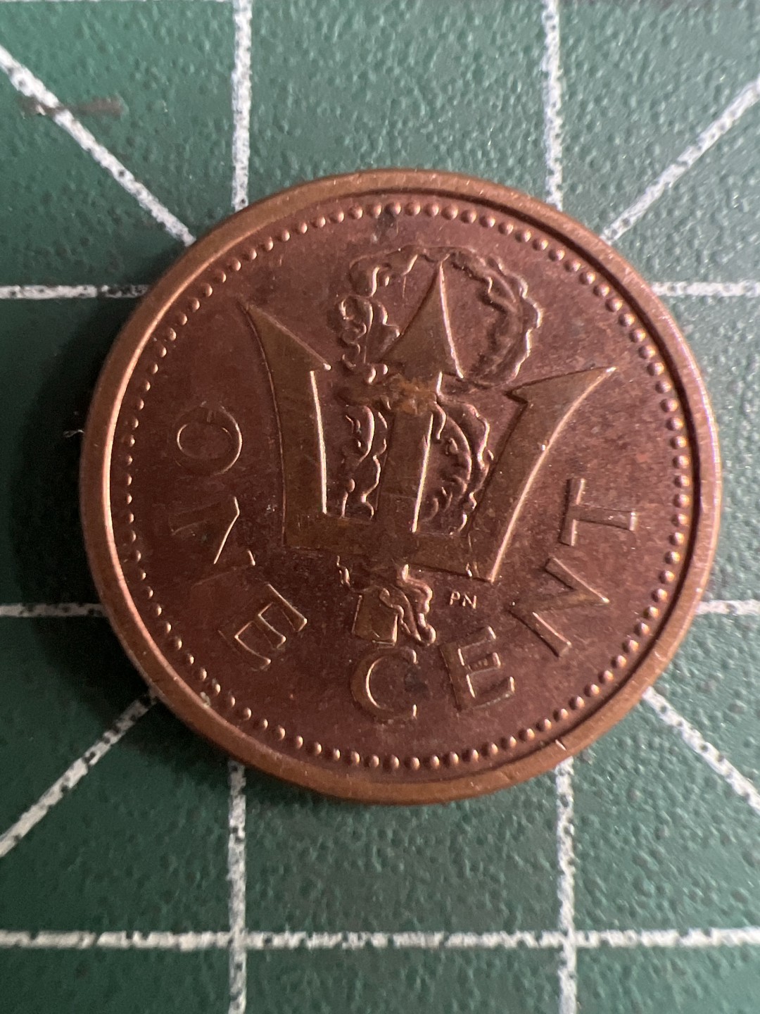 泡泡堂第244期  世界硬币 （无押金，无佣金，捡漏，全场20包邮，偏远地区除外，接收代拍业务） 巴巴多斯一分