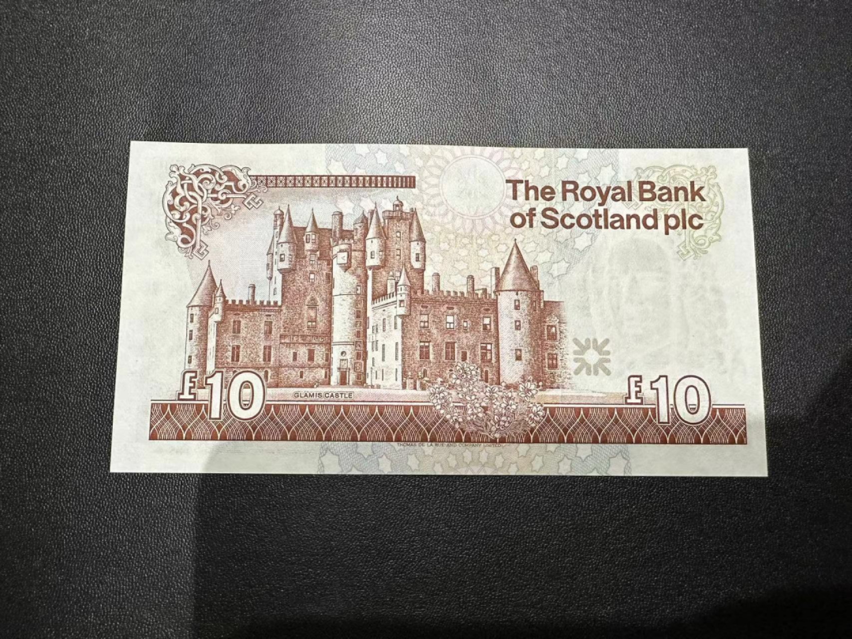 《外钞收藏家》第二百四十九期（连拍第二场） 2007年苏格兰10镑 有一道压痕