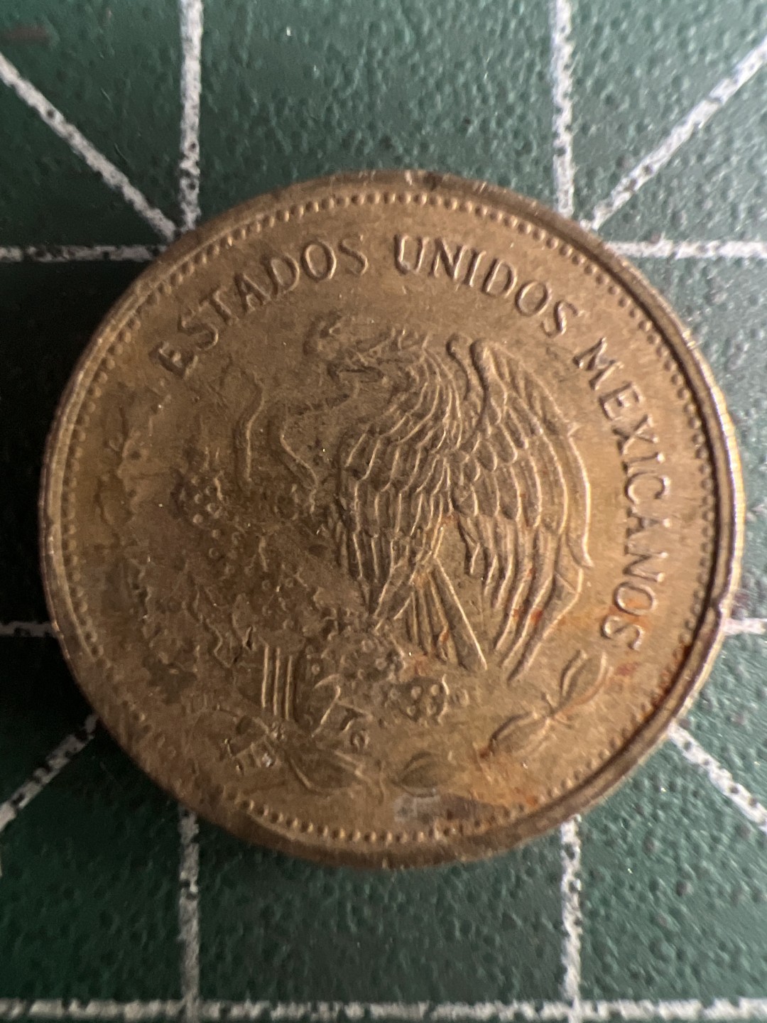 泡泡堂第245期  世界硬币 （无押金，捡漏，全场20包邮，偏远地区除外，接收代拍业务） 墨西哥五分铜币