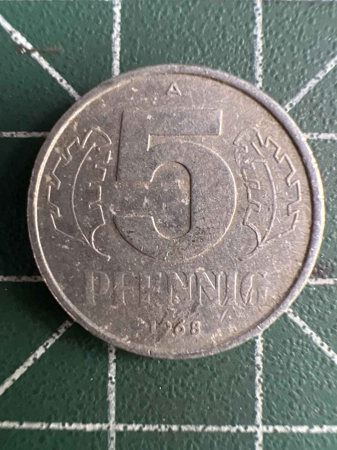 泡泡堂第244期  世界硬币 （无押金，无佣金，捡漏，全场20包邮，偏远地区除外，接收代拍业务） 东德5芬尼