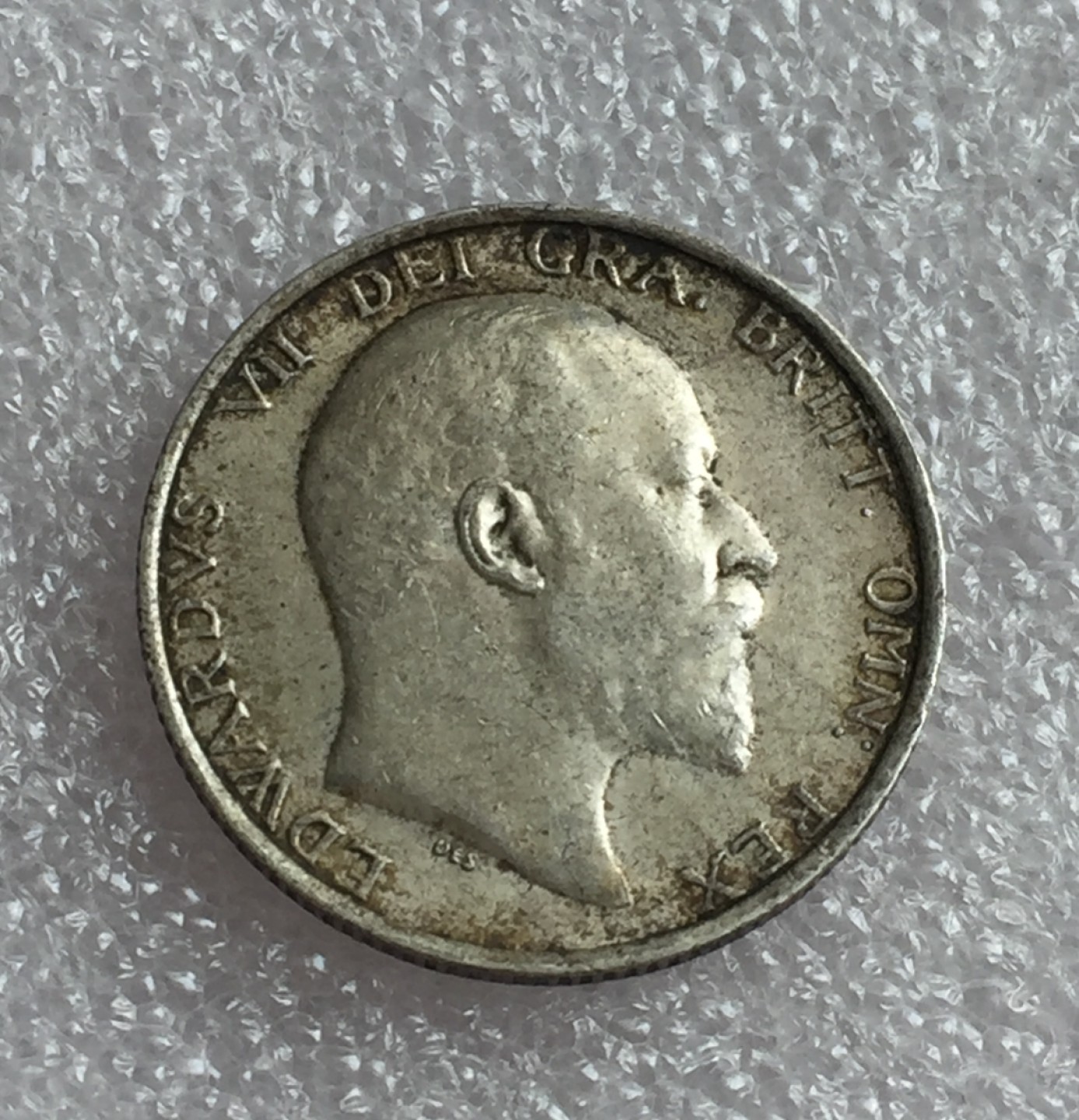 方圆集藏首期专场 9845-英国1910年爱德华七世1先令银币