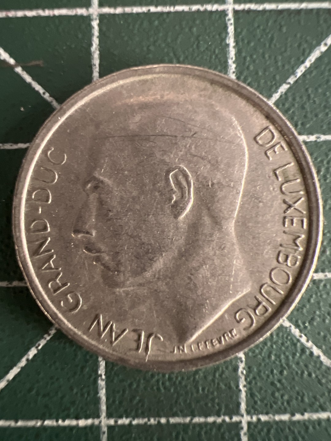 泡泡堂第243期  世界硬币 （无押金，无佣金，捡漏，全场20包邮，偏远地区除外，接收代拍业务） 卢森堡一法
